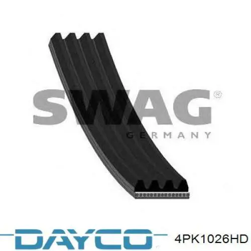 Correia dos conjuntos de transmissão Dayco 4PK1026HD preço, a partir de 13,77 USD