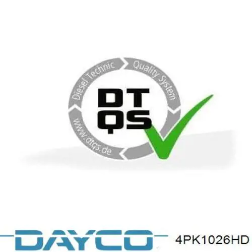 Compre 4PK1026HD Dayco Correia dos conjuntos de transmissão