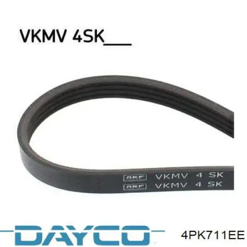 4PK711EE Dayco Correia dos conjuntos de transmissão
