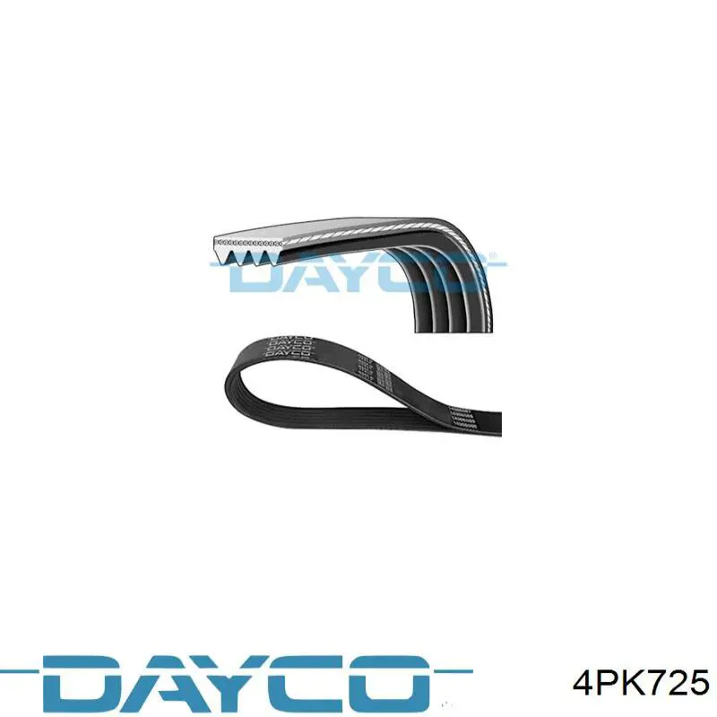 4PK725 Dayco Correia dos conjuntos de transmissão