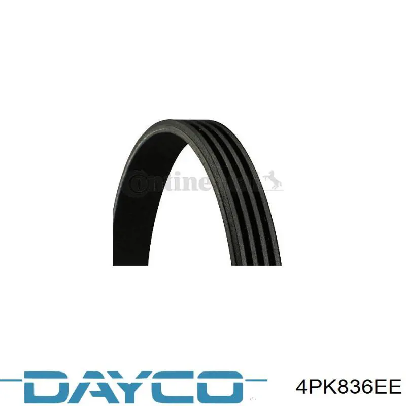 Correia dos conjuntos de transmissão Dayco 4PK836EE preço, a partir de 14,74 USD