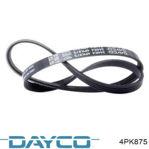 Correia dos conjuntos de transmissão Dayco 4PK875 preço, a partir de 10,02 USD