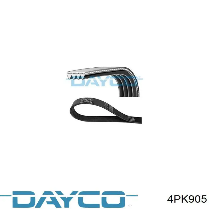 4PK905 Dayco Correia dos conjuntos de transmissão