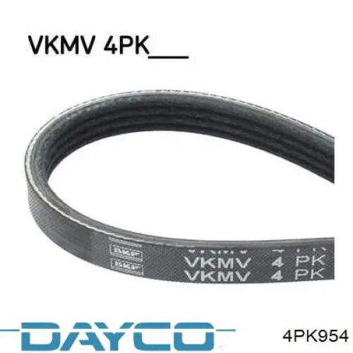 4PK954 Dayco Correia dos conjuntos de transmissão