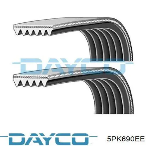 Correia dos conjuntos de transmissão Dayco 5PK690EE preço, a partir de 10,20 USD
