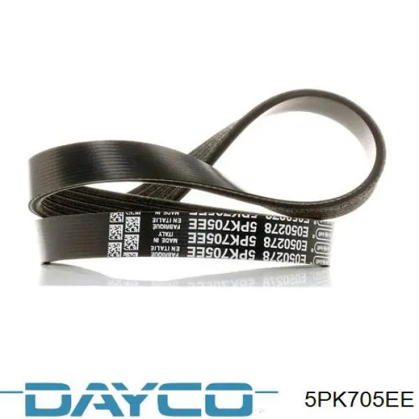 Correia dos conjuntos de transmissão Dayco 5PK705EE preço, a partir de 14,15 USD