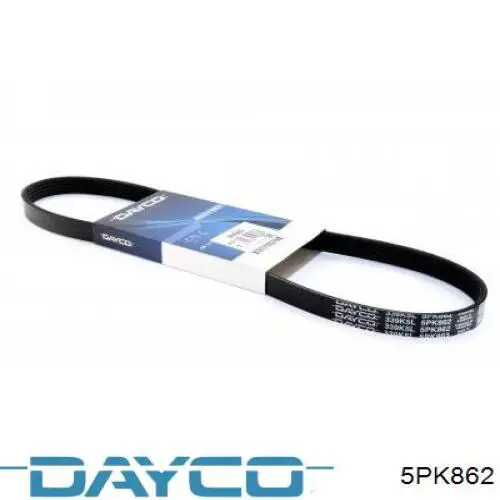 5PK862 Dayco Correia dos conjuntos de transmissão