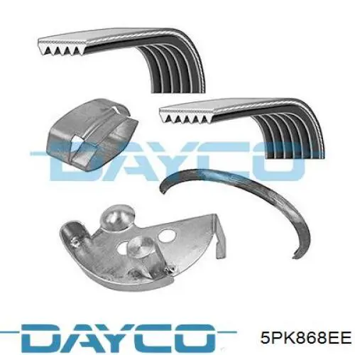 5PK868EE Dayco Correia dos conjuntos de transmissão
