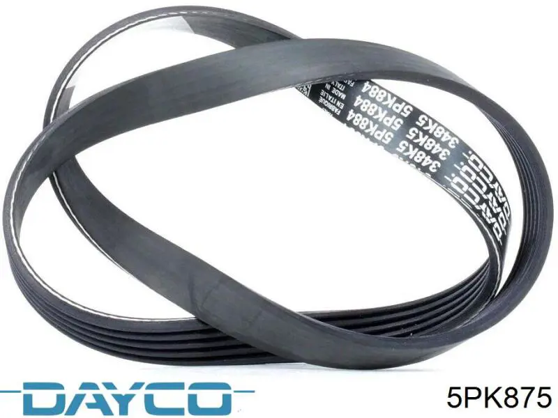 Correia dos conjuntos de transmissão Dayco 5PK875 preço, a partir de 12,47 USD