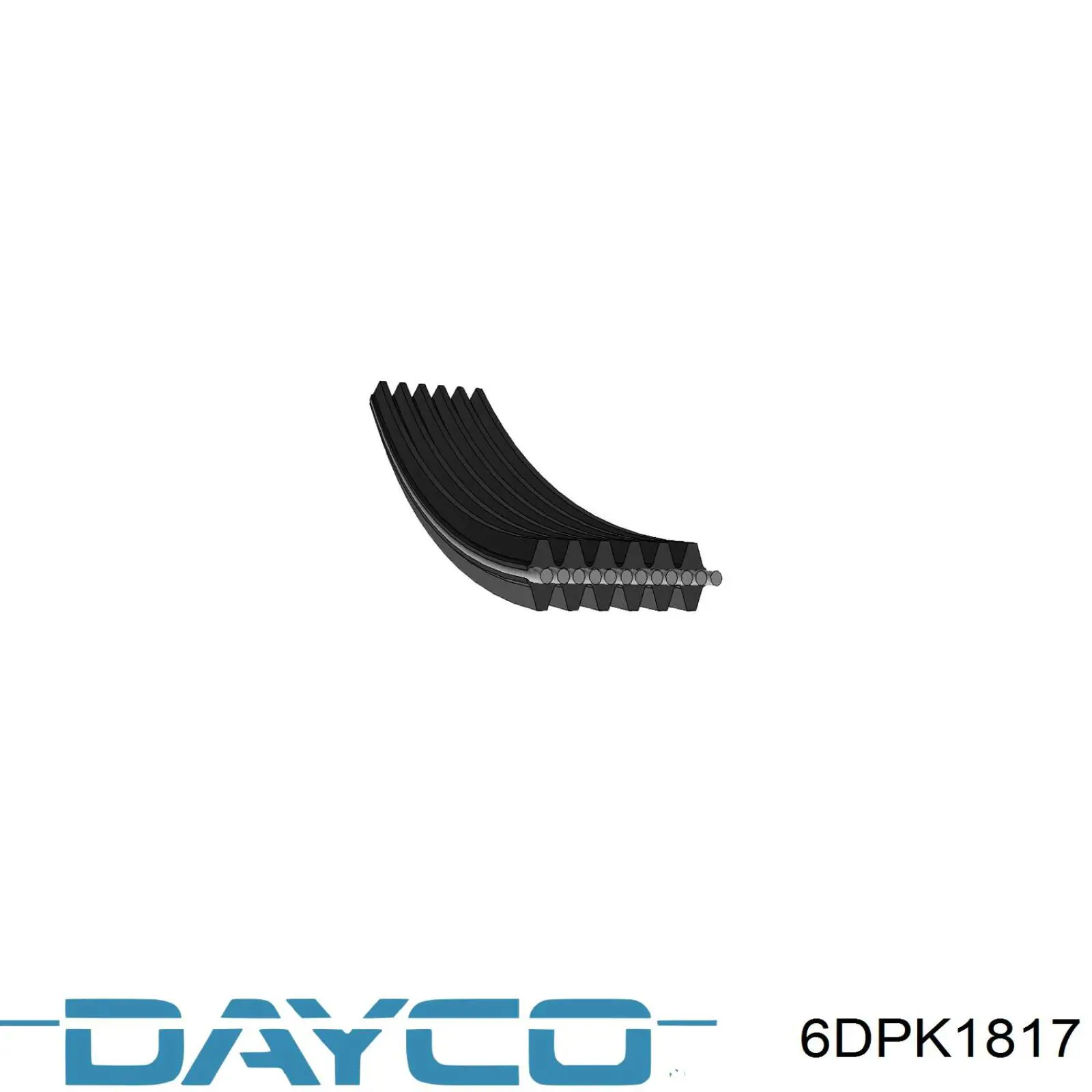 6DPK1817 Dayco Correia dos conjuntos de transmissão