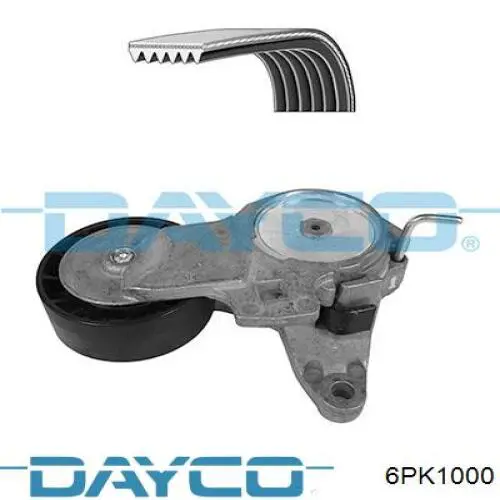 Correia dos conjuntos de transmissão Dayco 6PK1000 preço, a partir de 16,86 USD