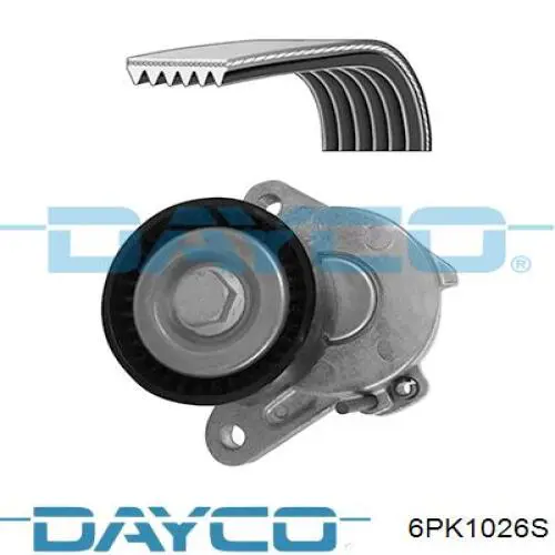 Correia dos conjuntos de transmissão Dayco 6PK1026S preço, a partir de 18,64 USD