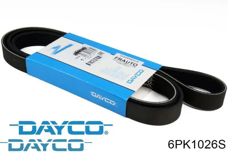 6PK1026S Dayco Correia dos conjuntos de transmissão