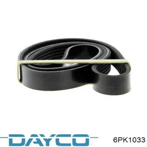 6PK1033 Dayco Correia dos conjuntos de transmissão