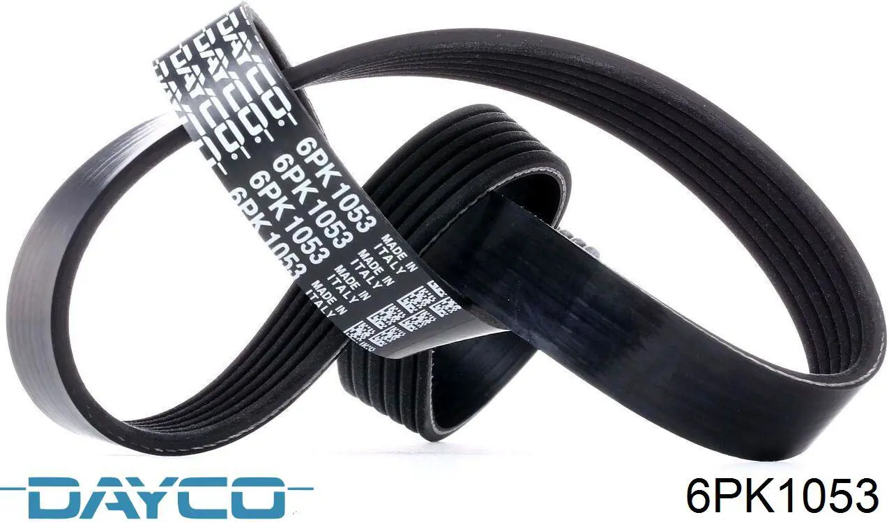 6PK1053 Dayco Correia dos conjuntos de transmissão