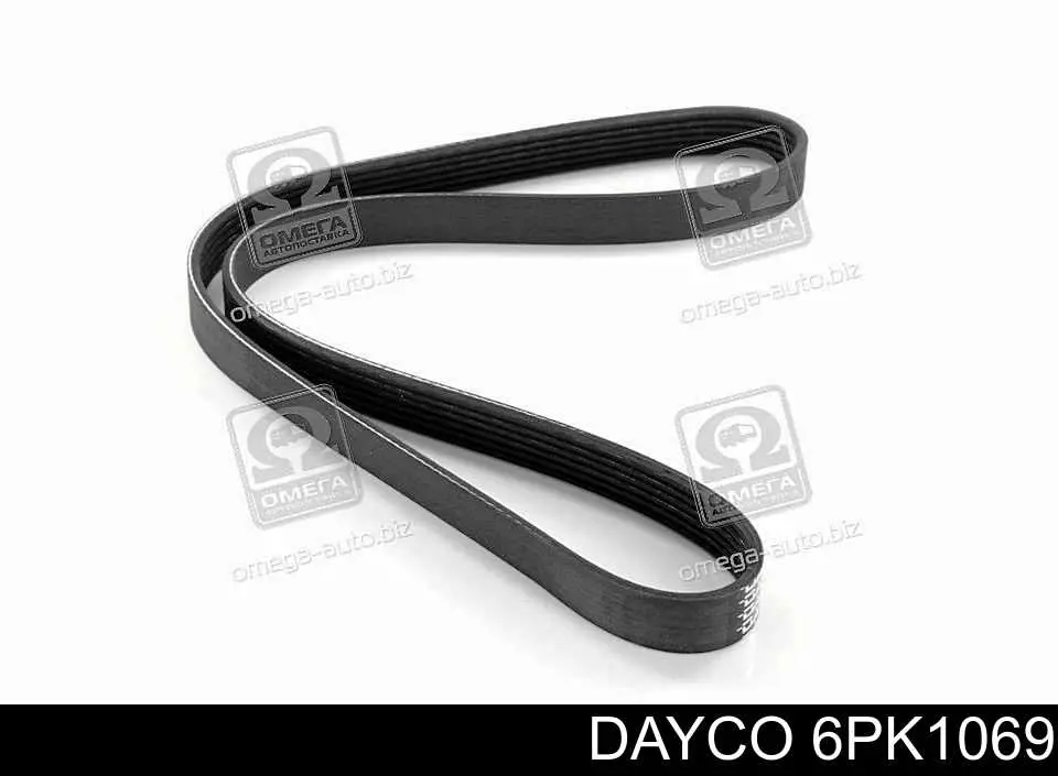 6PK1069 Dayco Correia dos conjuntos de transmissão