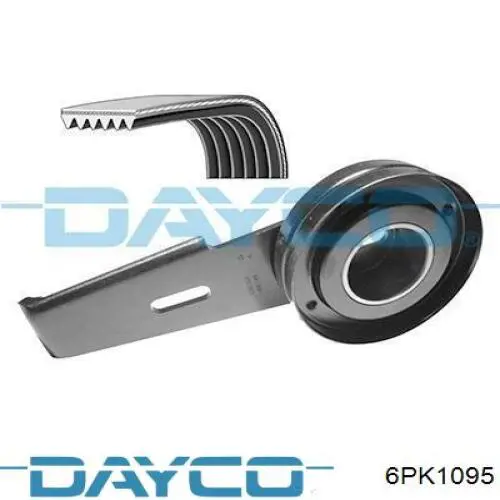 6PK1095 Dayco Correia dos conjuntos de transmissão