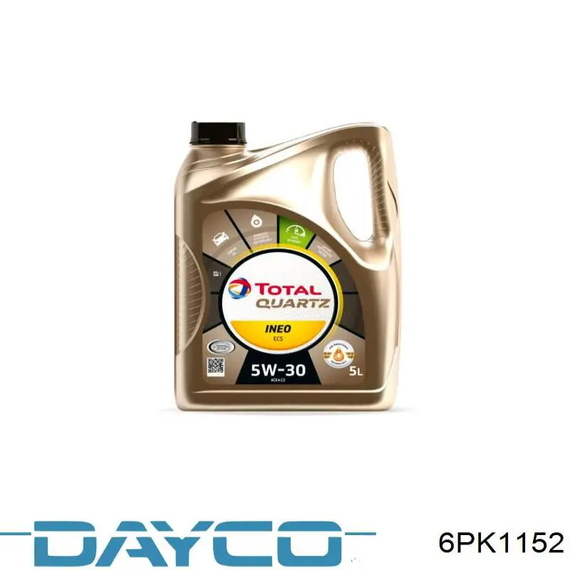 Correia dos conjuntos de transmissão Dayco 6PK1152 preço, a partir de 14,56 USD