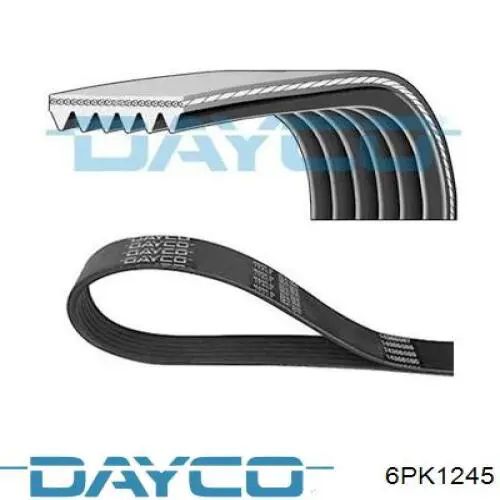 Compre 6PK1245 Dayco Correia dos conjuntos de transmissão