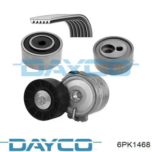 Correia dos conjuntos de transmissão Dayco 6PK1468 preço, a partir de 16,82 USD