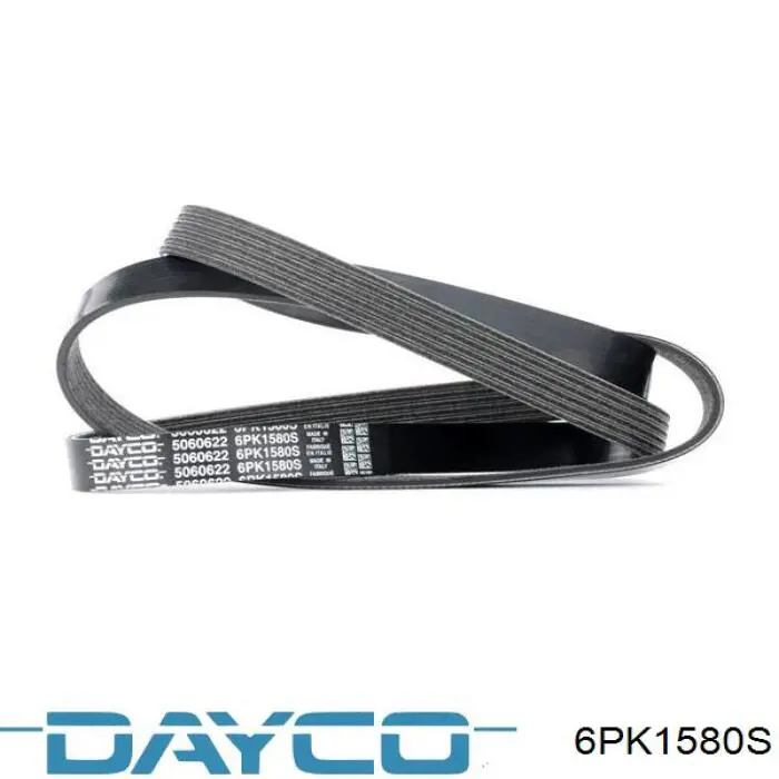 6PK1580S Dayco Correia dos conjuntos de transmissão