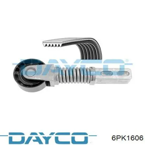 6PK1606 Dayco Correia dos conjuntos de transmissão