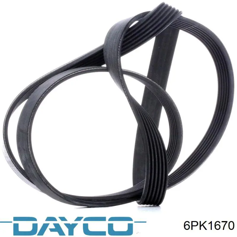 Correia dos conjuntos de transmissão Dayco 6PK1670 preço, a partir de 20,64 USD
