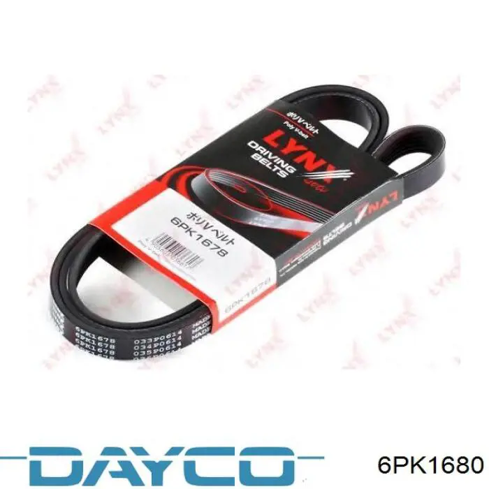 Compre 6PK1680 Dayco Correia dos conjuntos de transmissão