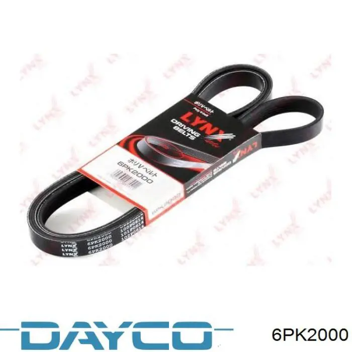 Correia dos conjuntos de transmissão Dayco 6PK2000 preço, a partir de 24,21 USD