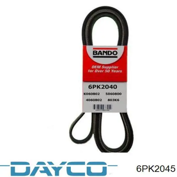 Compre 6PK2045 Dayco Correia dos conjuntos de transmissão