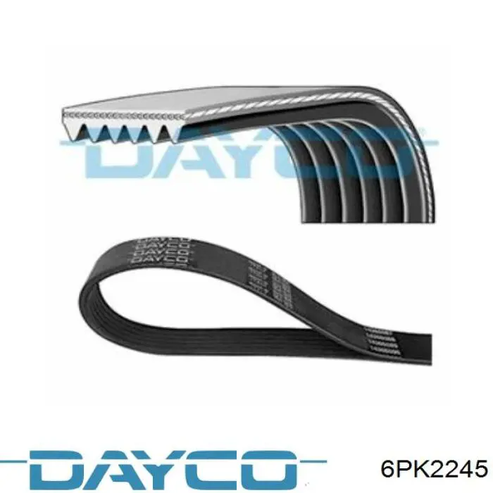 Correia dos conjuntos de transmissão Dayco 6PK2245 preço, a partir de 23,74 USD