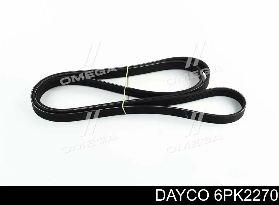 6PK2270 Dayco Correia dos conjuntos de transmissão