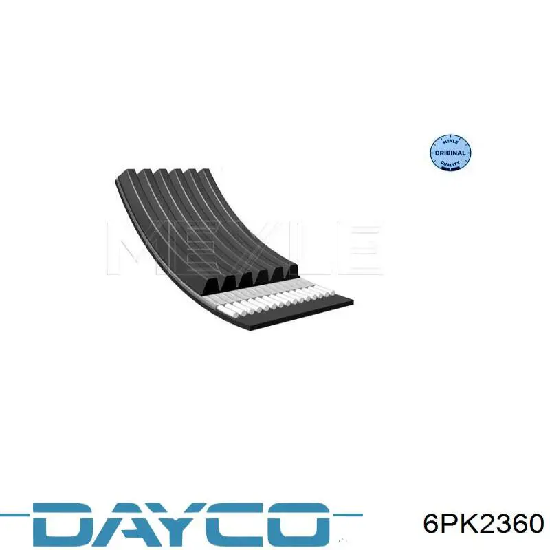 Correia dos conjuntos de transmissão Dayco 6PK2360 preço, a partir de 27,65 USD