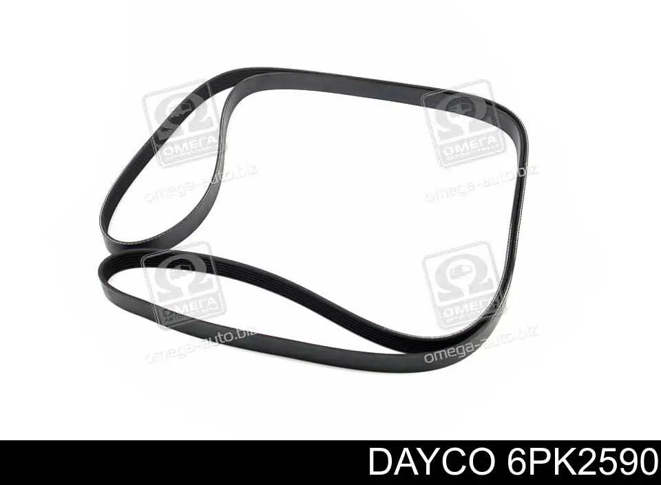 6PK2590 Dayco Correia dos conjuntos de transmissão