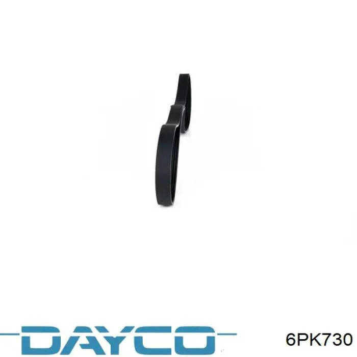 6PK730 Dayco Correia dos conjuntos de transmissão