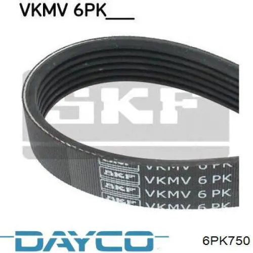 Correia dos conjuntos de transmissão Dayco 6PK750 preço, a partir de 13,22 USD