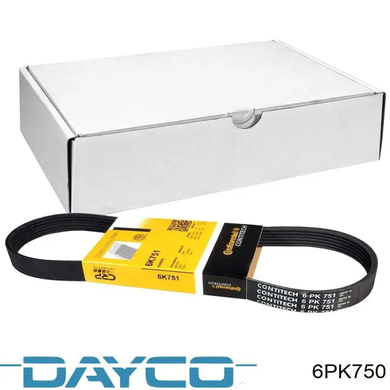Compre 6PK750 Dayco Correia dos conjuntos de transmissão
