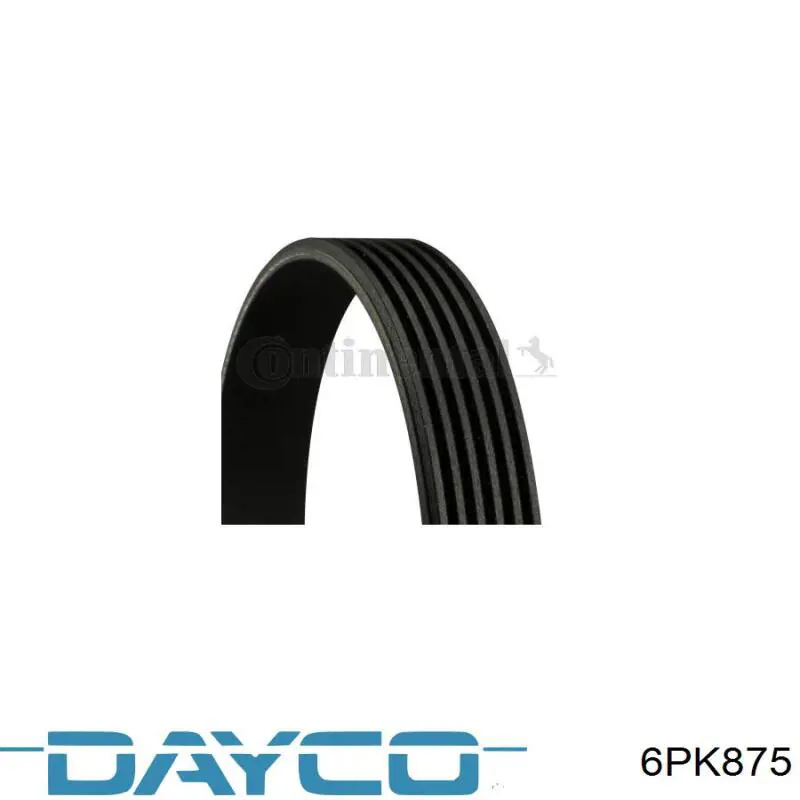Correia dos conjuntos de transmissão Dayco 6PK875 preço, a partir de 11,42 USD