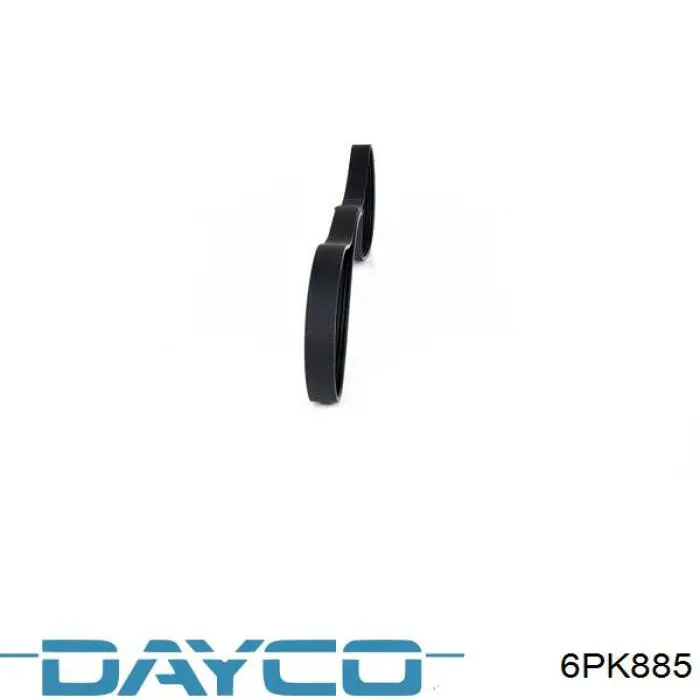 Correia dos conjuntos de transmissão Dayco 6PK885 preço, a partir de 9,27 USD