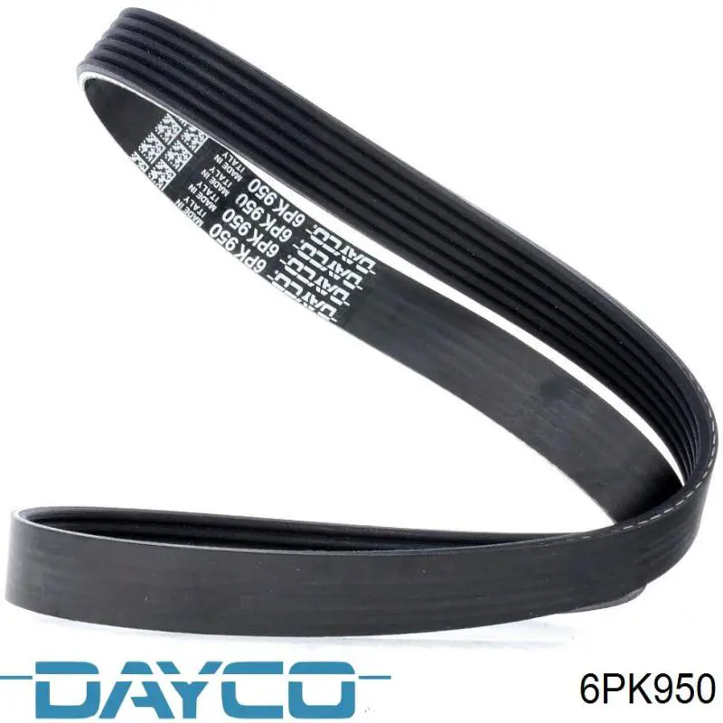 6PK950 Dayco Correia dos conjuntos de transmissão