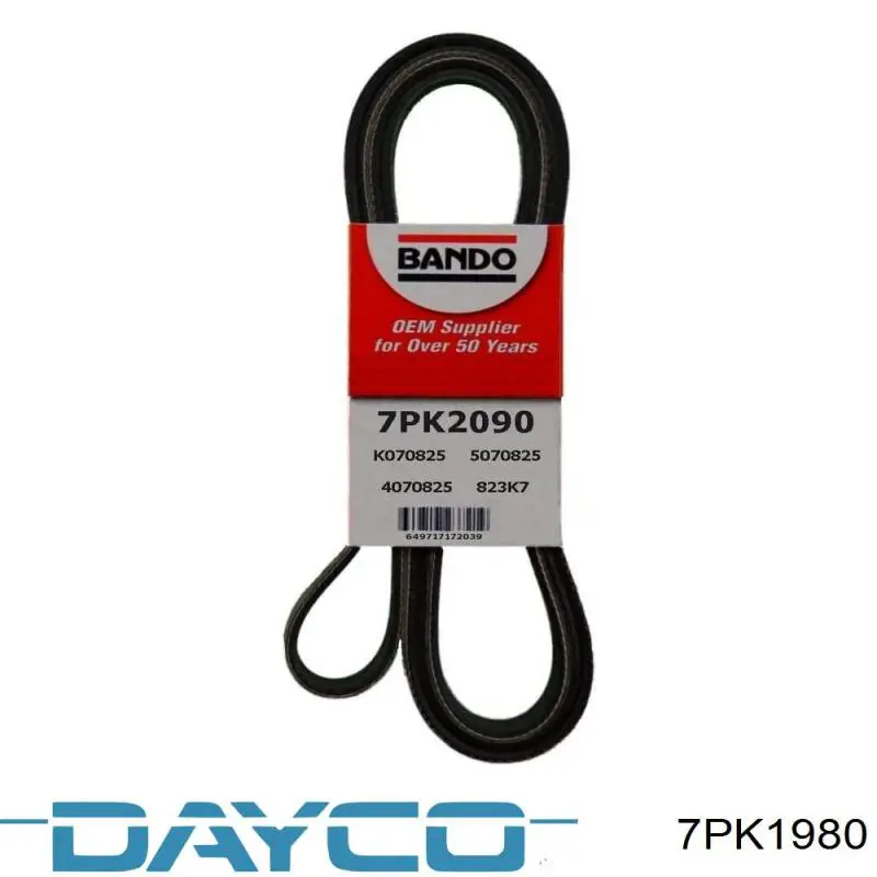 Compre 7PK1980 Dayco Correia dos conjuntos de transmissão