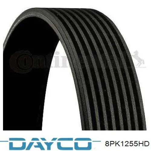 Correia dos conjuntos de transmissão Dayco 8PK1255HD preço, a partir de 21,05 USD