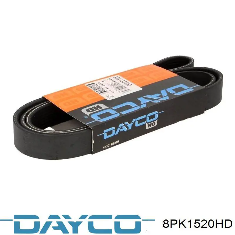 8PK1520HD Dayco Correia dos conjuntos de transmissão