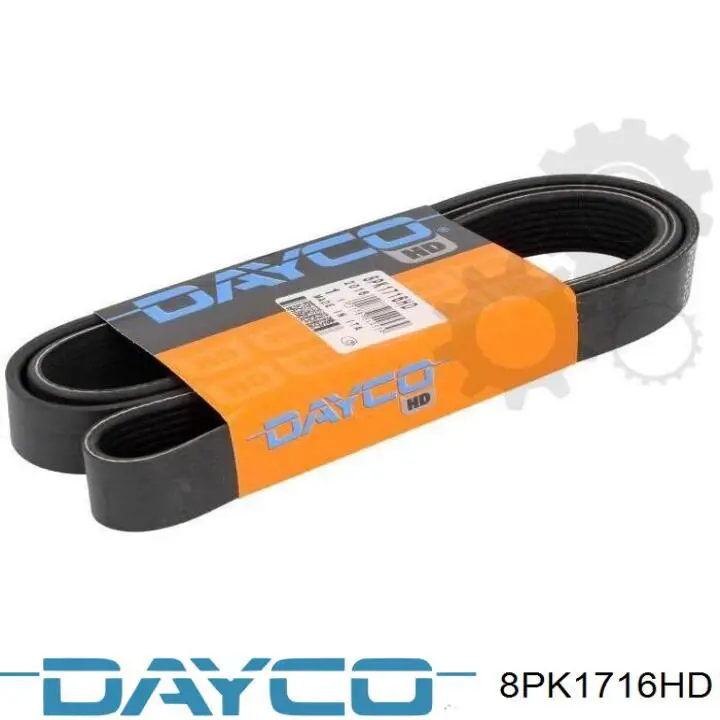 Correia dos conjuntos de transmissão Dayco 8PK1716HD preço, a partir de 24,68 USD