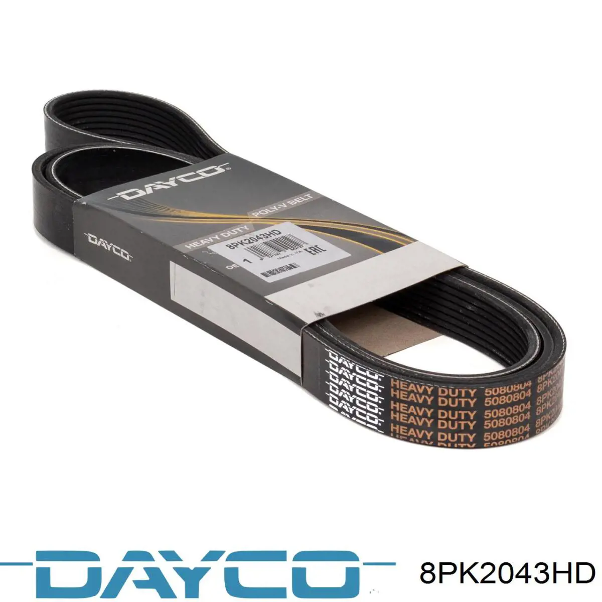 8PK2043HD Dayco Correia dos conjuntos de transmissão