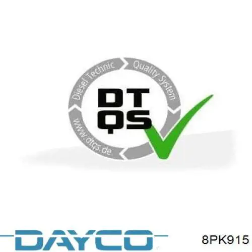 Compre 8PK915 Dayco Correia dos conjuntos de transmissão