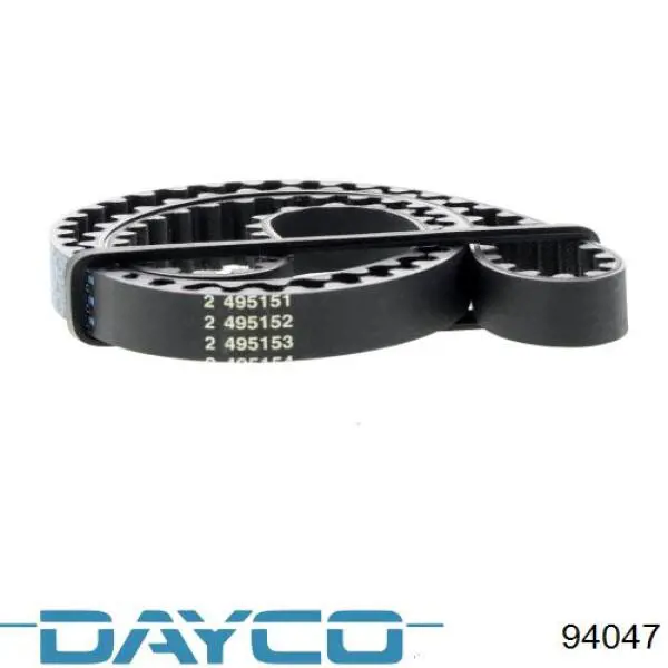 Correia do mecanismo de distribuição de gás Dayco 94047 preço, a partir de 21,39 USD