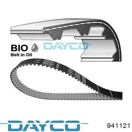 Correia de bomba de óleo Dayco 941121 preço, a partir de 26,41 USD