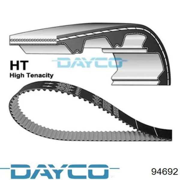 Correia do mecanismo de distribuição de gás Dayco 94692 preço, a partir de 29,28 USD