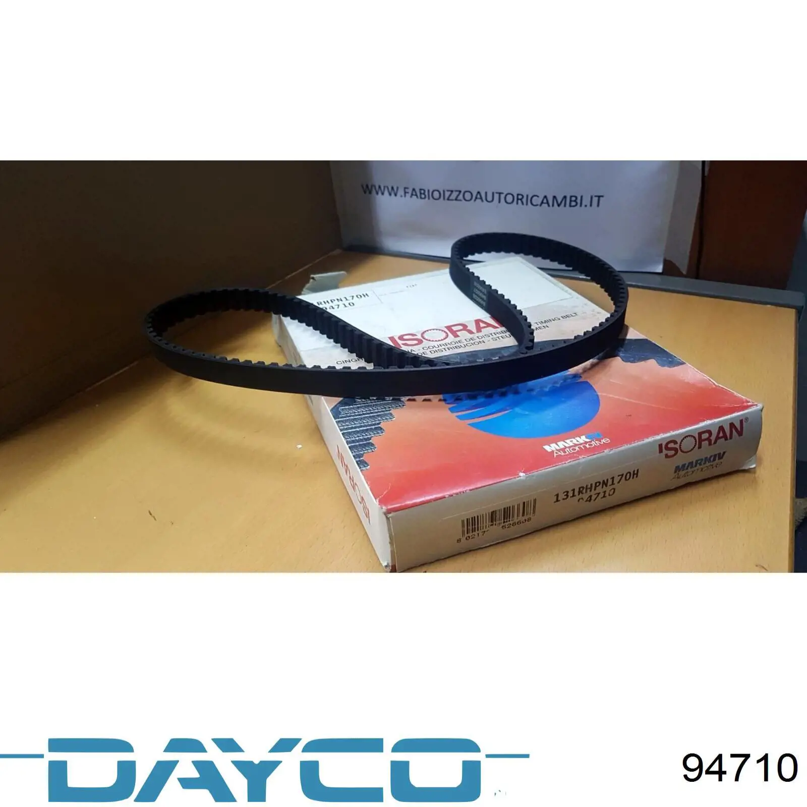 Correia do mecanismo de distribuição de gás Dayco 94710 preço, a partir de 23,59 USD